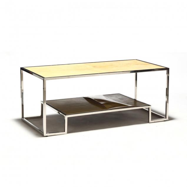 steel-and-vellum-coffee-table