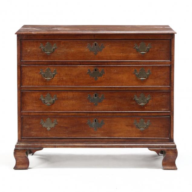 new-england-chippendale-tiger-maple-chest-of-drawers