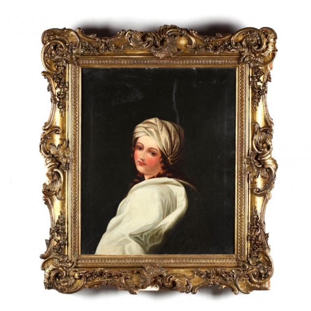 antique-framed-portrait-of-beatrice-cenci