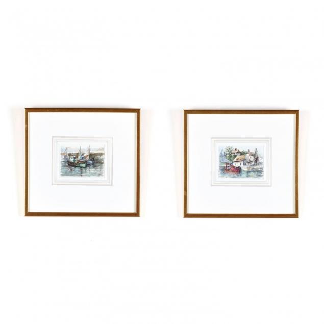 a-pair-of-modern-english-school-watercolors