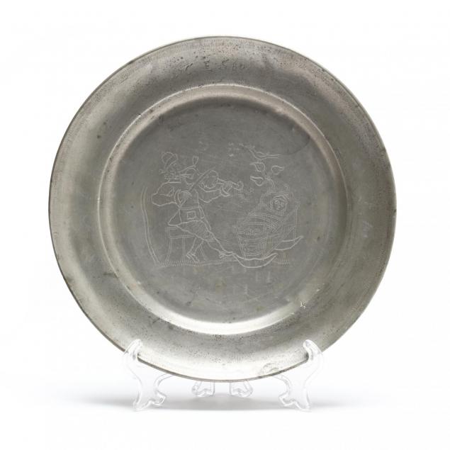 continental-pewter-dish-with-lullaby-scene