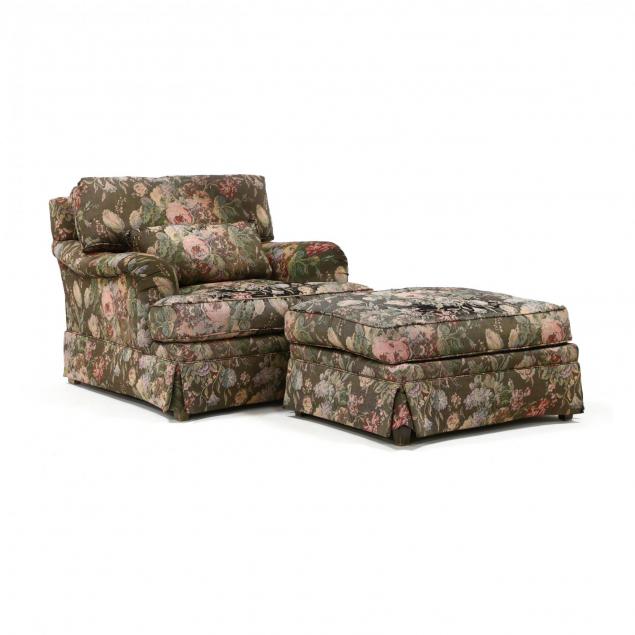 baker-over-upholstered-club-chair-and-ottoman