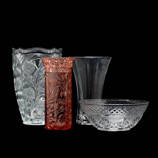 four-vintage-glass-articles