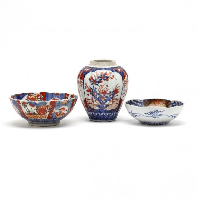 group-of-imari-porcelain