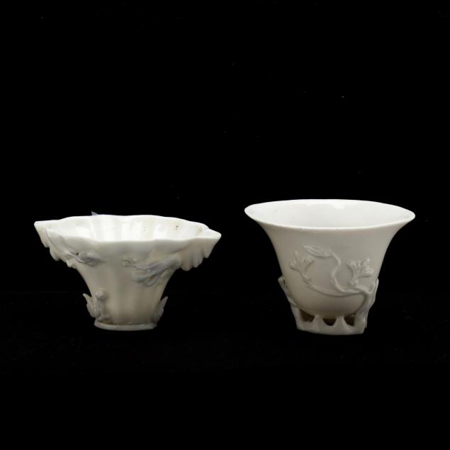 two-chinese-blanc-de-chine-libation-cups