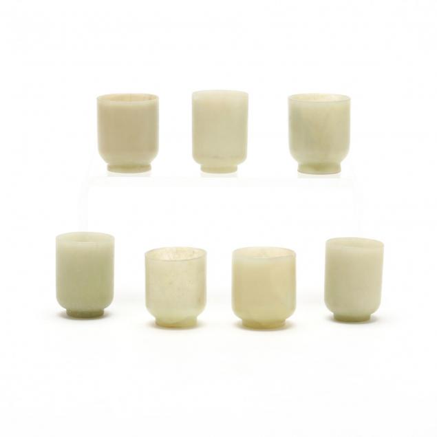 a-set-of-seven-small-jade-cups