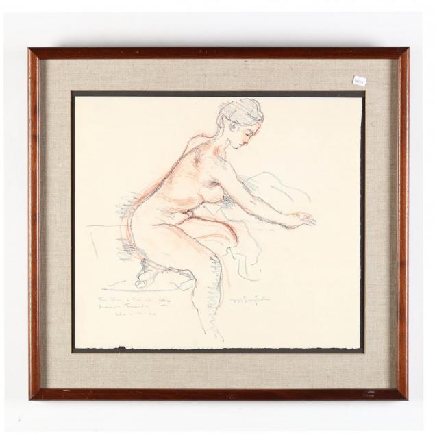 moses-soyer-ny-1899-1974-reaching-nude