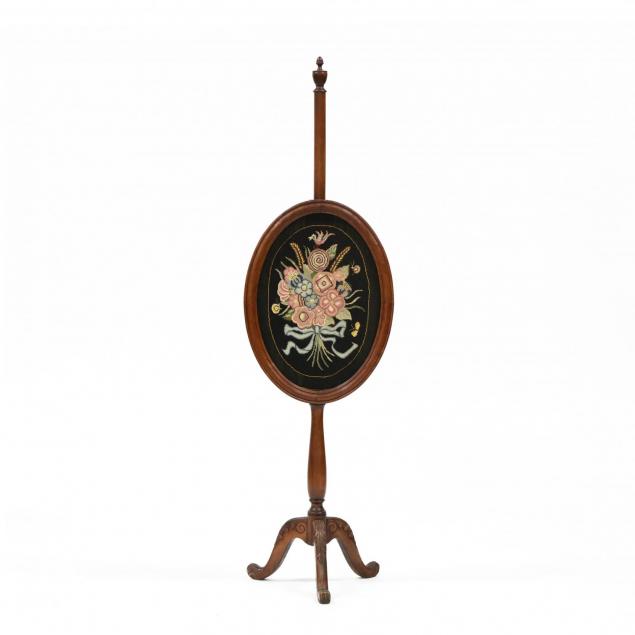 a-victorian-needlepoint-pole-screen