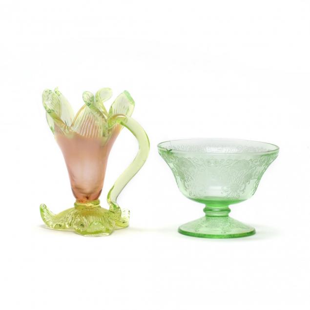 two-uranium-glass-objects