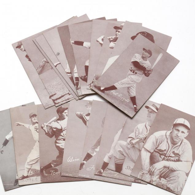 19-exhibit-cards-of-baseball-players