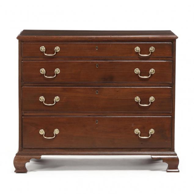 southern-chippendale-walnut-chest-of-drawers