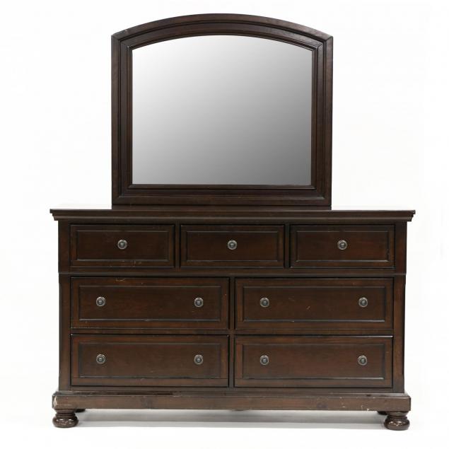 contemporary-double-dresser-with-mirror