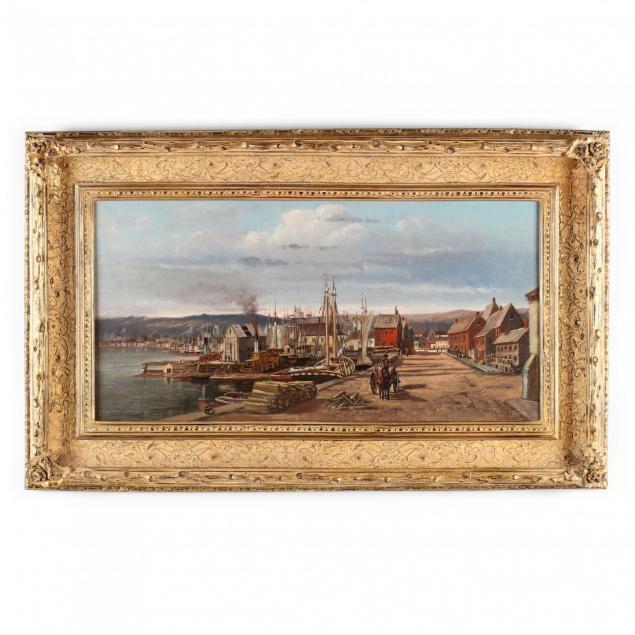 francois-b-deblois-1829-1913-st-lawrence-river-town