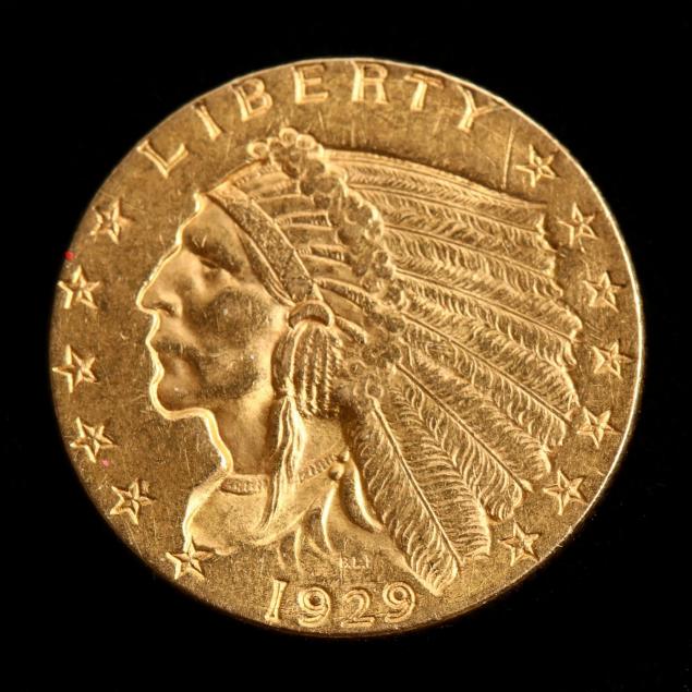 1929-2-50-gold-indian-head-quarter-eagle