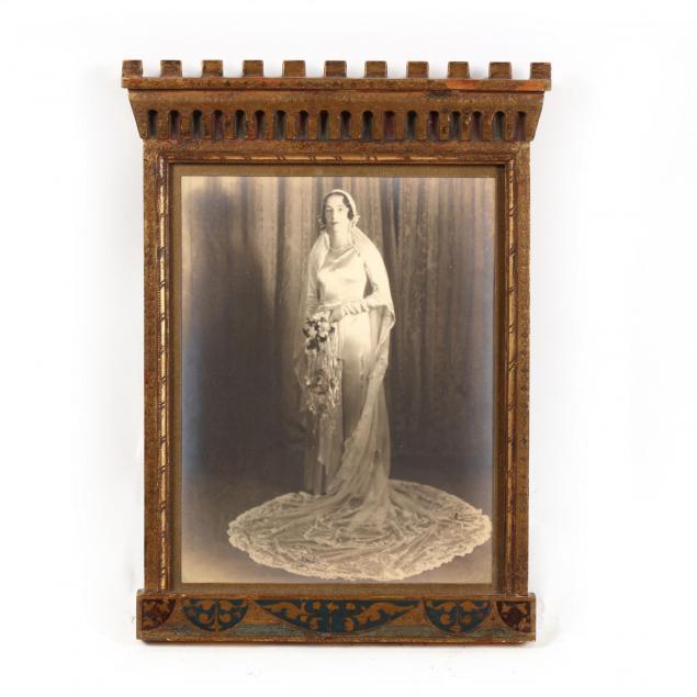 antique-wedding-photograph-in-early-20th-century-tabernacle-frame