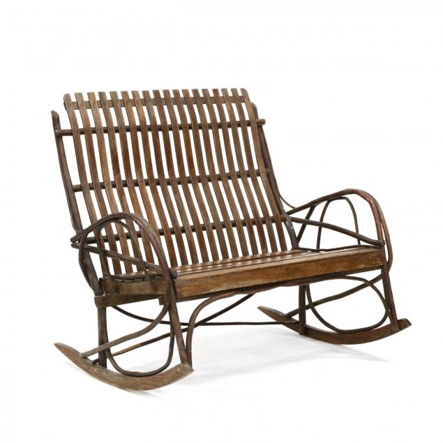 amish-bentwood-rocking-settee