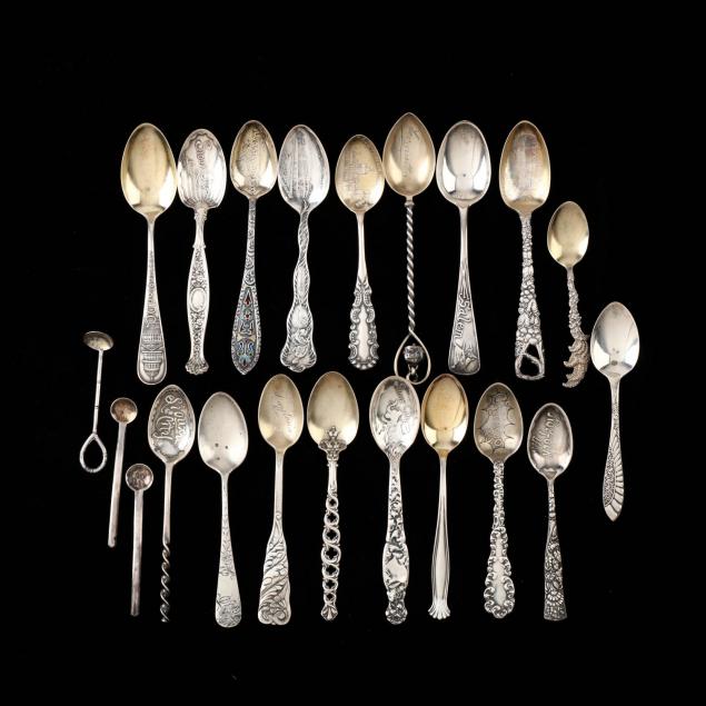 a-collection-of-souvenir-and-demitasse-spoons