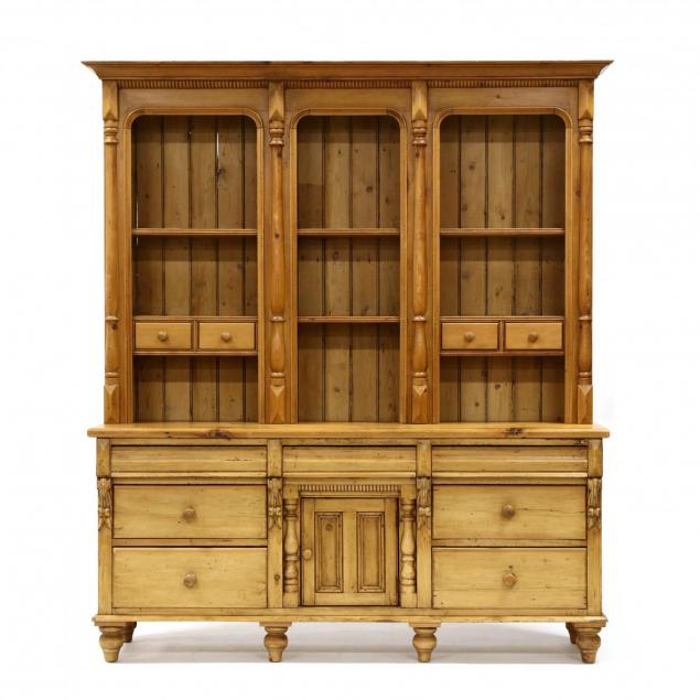 large-french-provincial-step-back-cupboard