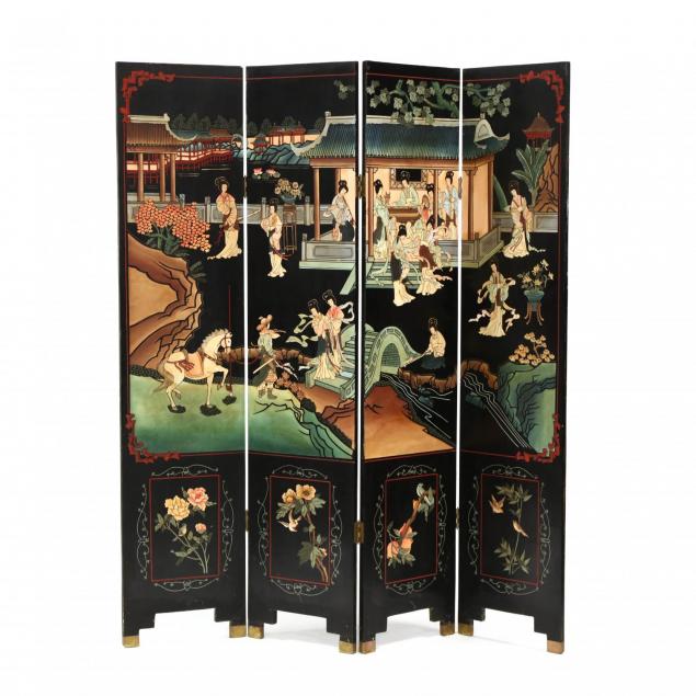 chinese-carved-and-lacquered-floor-screen