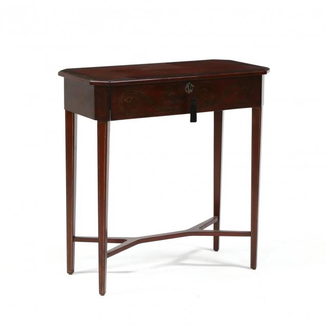 bombay-company-one-drawer-painted-console-table