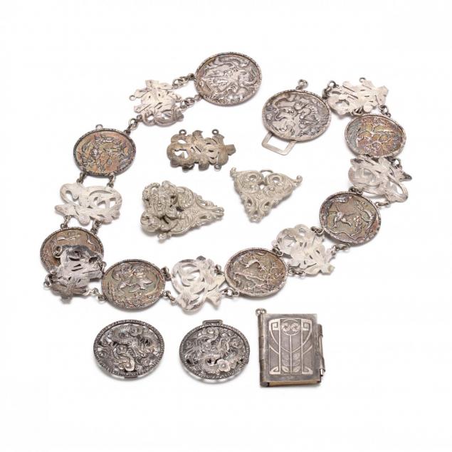 chinese-and-continental-silver-and-silver-toned-accessories