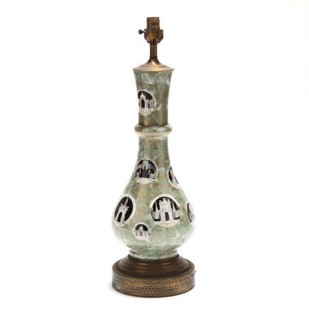 fornasetti-style-table-lamp