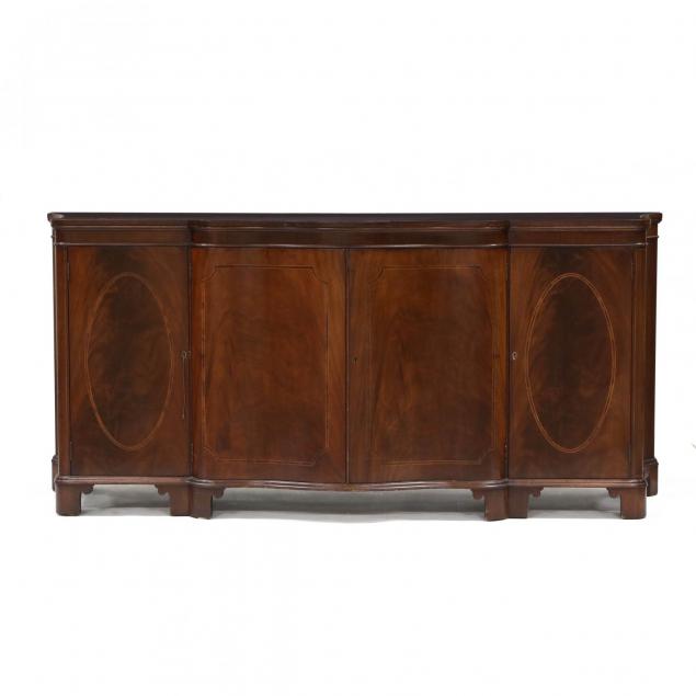 baker-inlaid-serpentine-form-sideboard