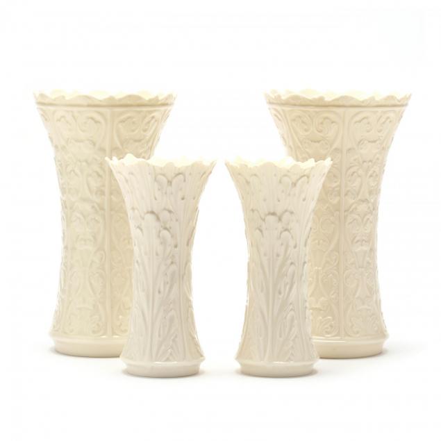 lenox-two-pairs-of-decorative-vases