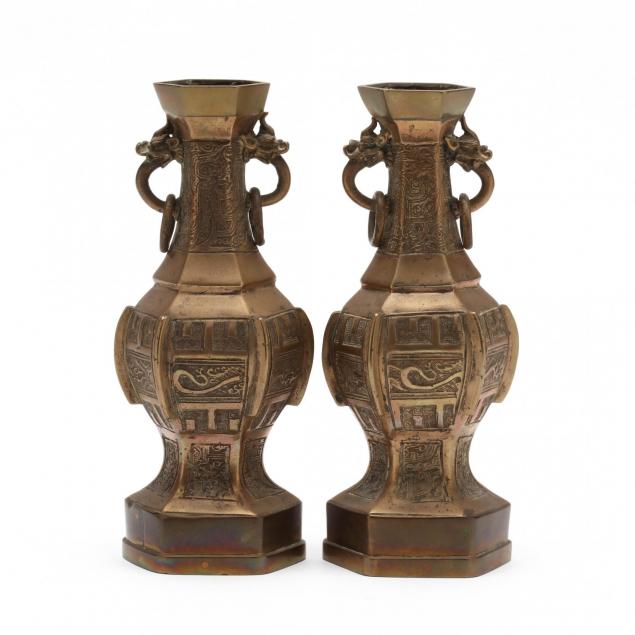a-pair-of-chinese-hexagonal-bronze-vases