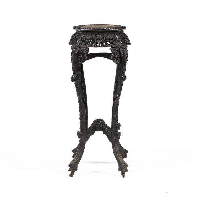 antique-carved-chinese-marble-top-stand