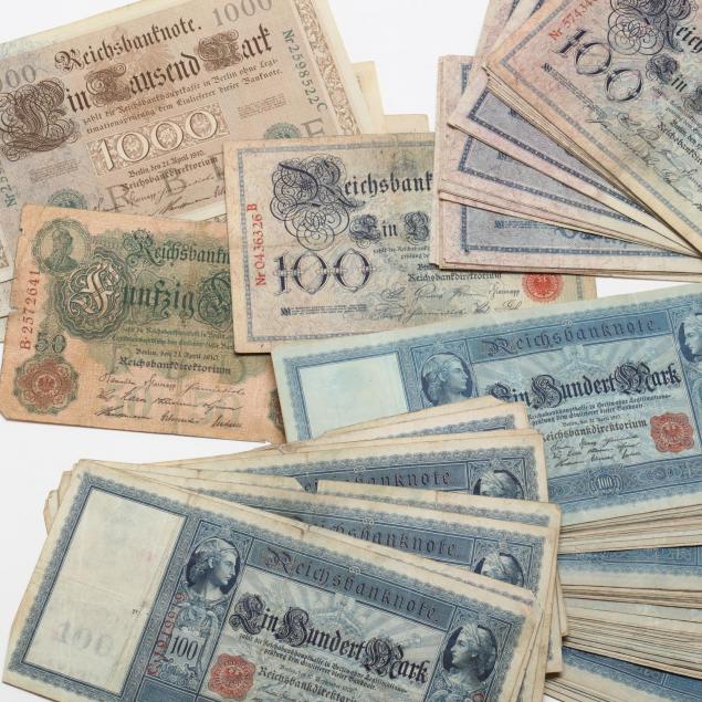 100-imperial-german-reichbanknotes