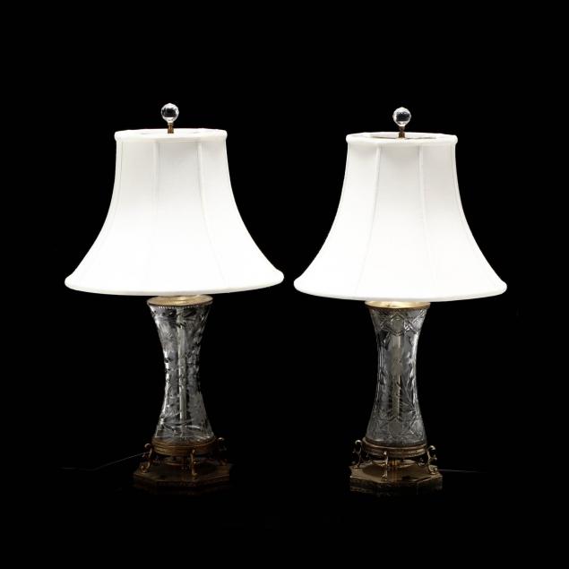 pair-of-cut-glass-table-lamps