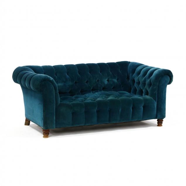 vintage-tufted-diminutive-sofa