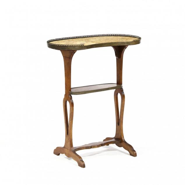 french-marble-top-kidney-shaped-side-table