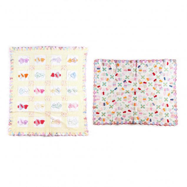 two-vintage-applique-quilts