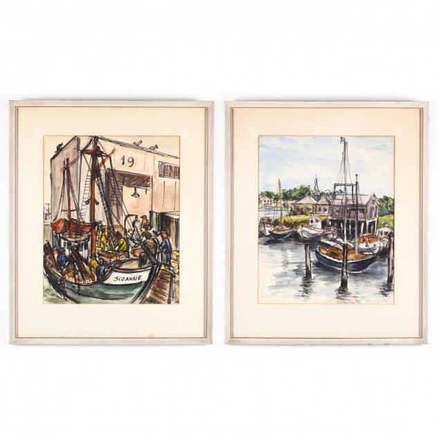 a-pair-of-vintage-new-england-harbor-scenes