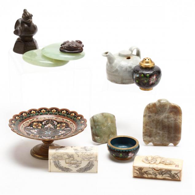 a-group-of-vintage-and-antique-chinese-accessories