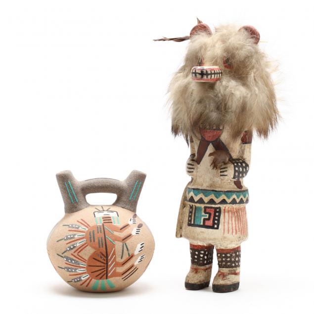 american-indian-kachina-doll-pottery-vessel