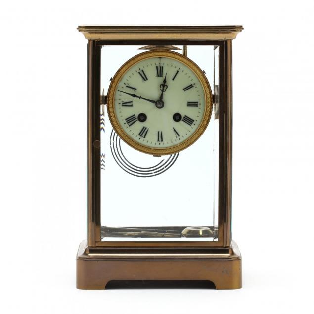 antique-crystal-brass-french-style-regulator-clock