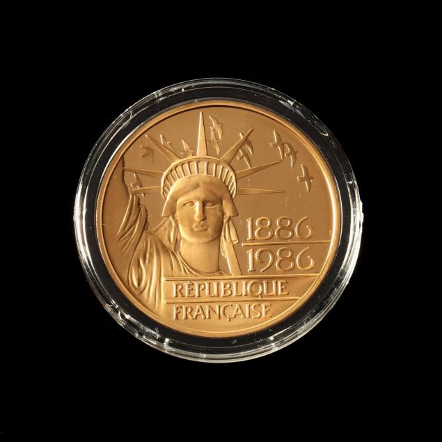 france-1986-statue-of-liberty-gold-100-francs