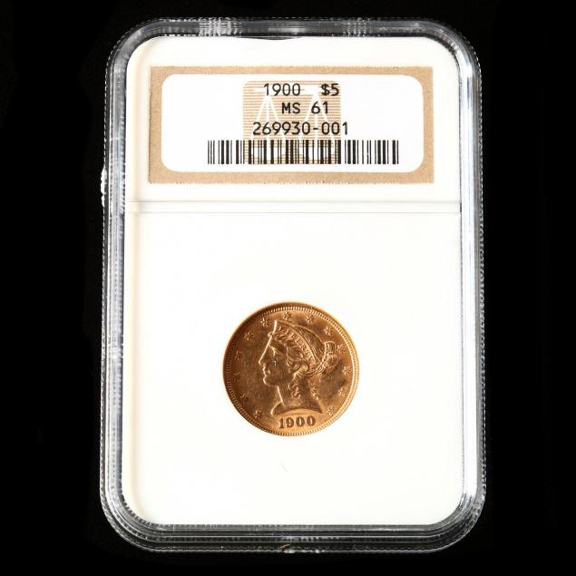 1900-5-liberty-head-gold-half-eagle-ngc-ms61