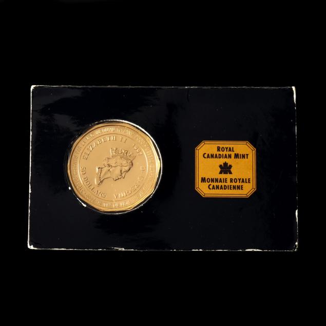 canada-1997-50-mountie-gold-bullion-one-ounce-coin