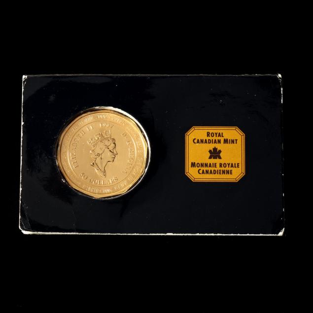 canada-1997-50-mountie-gold-bullion-one-ounce-coin