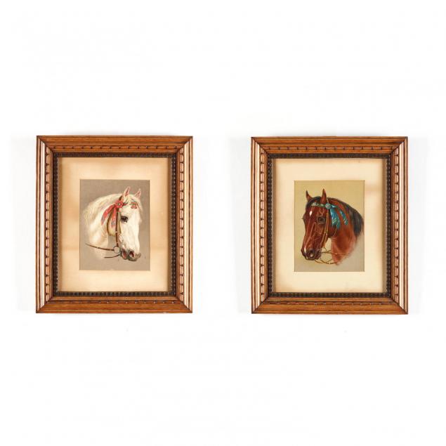 two-antique-prints-illustrating-spanish-horses