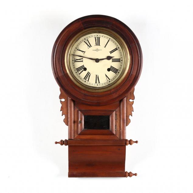 meiji-clock-co-antique-regulator-clock