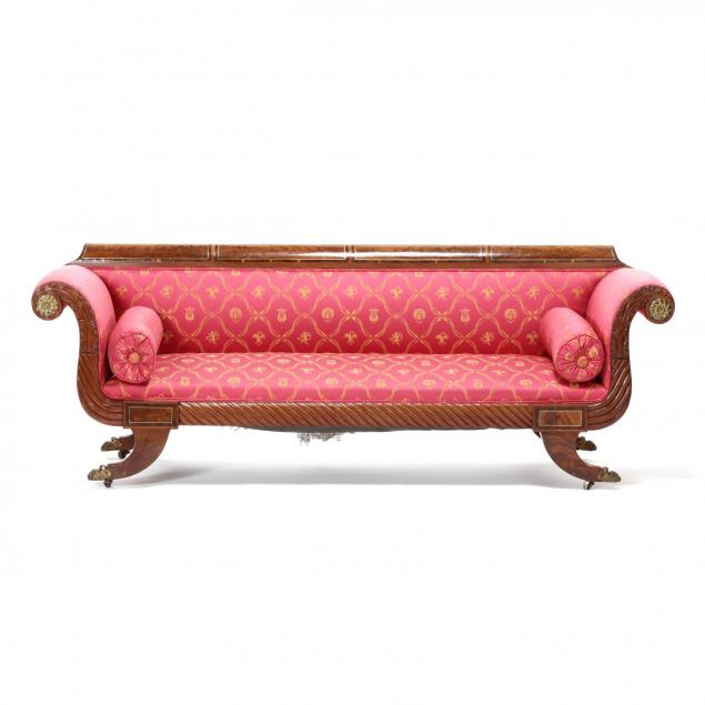 american-classical-mahogany-inlaid-sofa