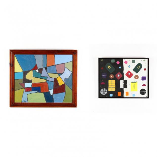 two-modernist-paintings