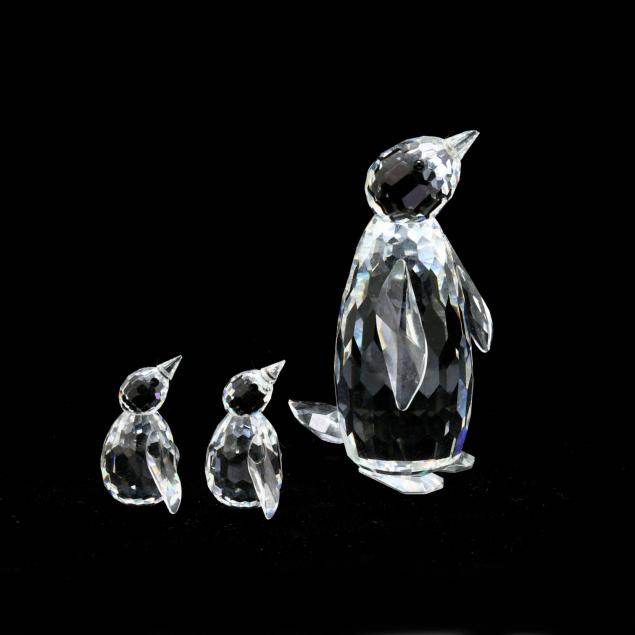 swarovski-crystal-penguin-family