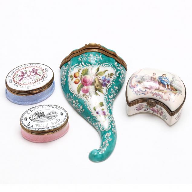 four-enamel-trinket-boxes