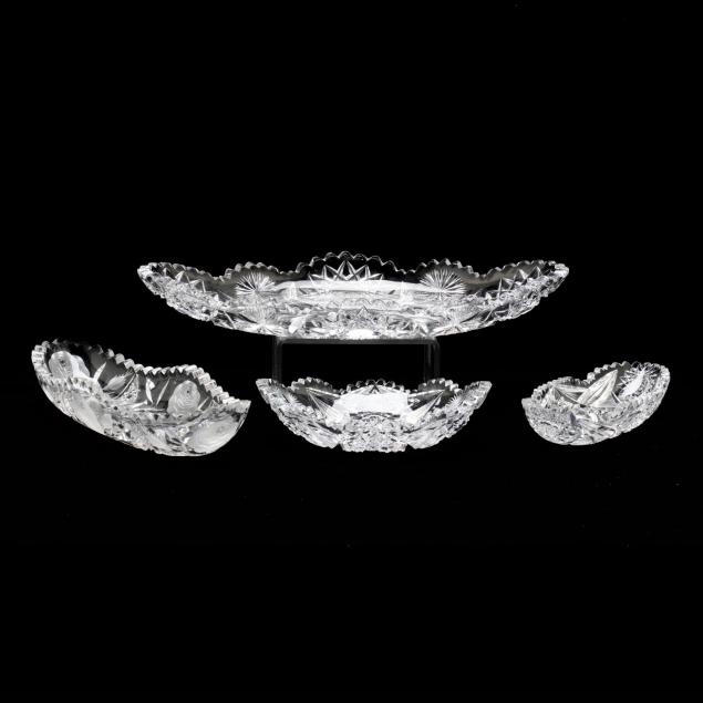 4-pc-american-brilliant-cut-serving-dishes